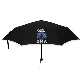 Gokart Driver Go kart Racing - Umbrella (small) - black - Front