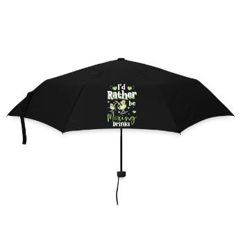 Barkeeper Alkohol Mixer - Regenschirm (klein) - Schwarz - Vorne