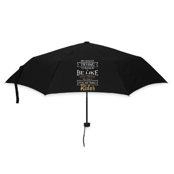 Piste de moto Piste Fils - Parapluie standard - noir - Devant