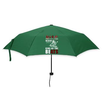 DJ Techno Party Rave - Parapluie standard - vert bouteille - Devant