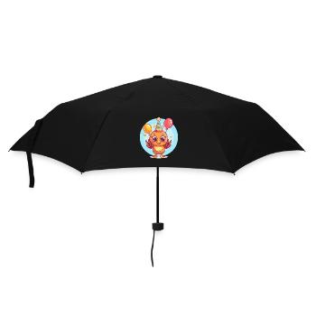Truthan Birthday Baby - Umbrella (small) - black - Front