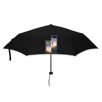 cheesecake blueberry cake cheesecake - Umbrella (small) - black - Front