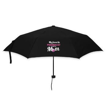 Apotheker Mutter Apotheke Pharmazie PTA - Regenschirm (klein) - Schwarz - Vorne