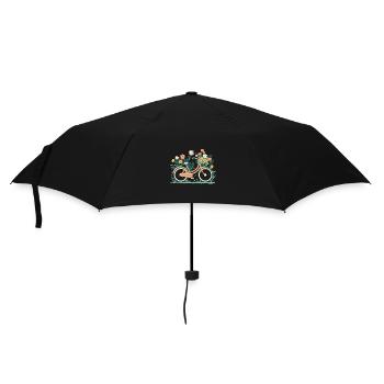 Sweet Adventure Flower Wheel Tour 9 - Parapluie standard - noir - Devant