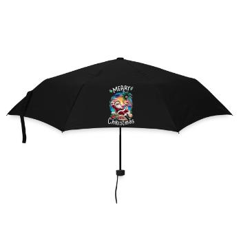 Weihnachten im Juli - Regenschirm (klein) - Schwarz - Vorne