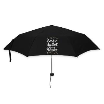 Assistent der Geschäftsführung Multitasking Expert - Regenschirm (klein) - Schwarz - Vorne