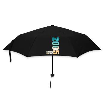 2005 Jahrgang Limited Edition - Regenschirm (klein) - Schwarz - Vorne