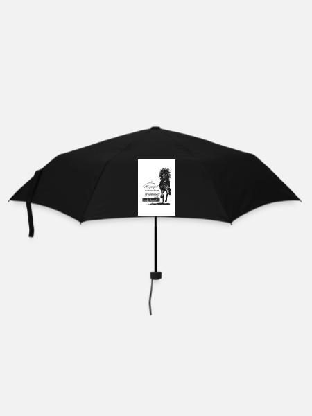 My perfect Composition - Icelandic Horses - Umbrella (small) - black