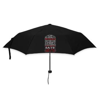 Femme Princesse Girlish - Parapluie standard - noir - Devant