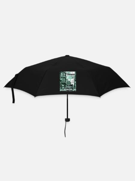 Havanna Cuba - Regenschirm (klein) - Schwarz