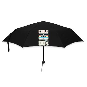 Enfant des années 80 Mixtape 80s Saying Outfit - Parapluie standard - noir - Devant