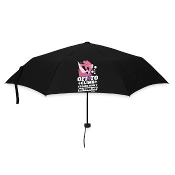 Climbing Mountain Alps Nature Climbing Gift - Umbrella (small) - black - Front