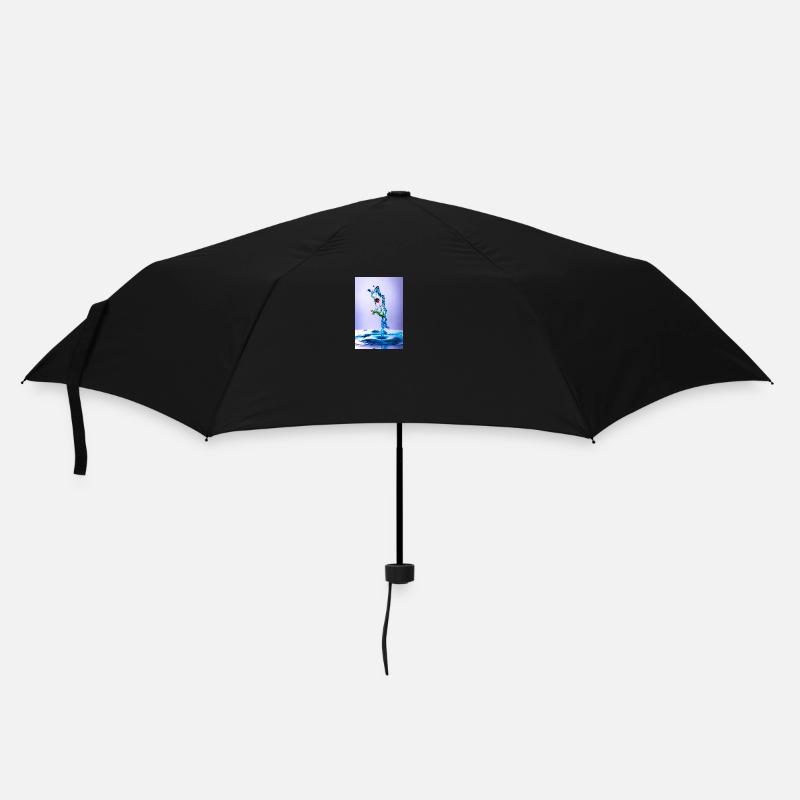fish - Umbrella (small) - black