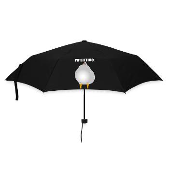 Pathetic. - Umbrella (small) - black - Front