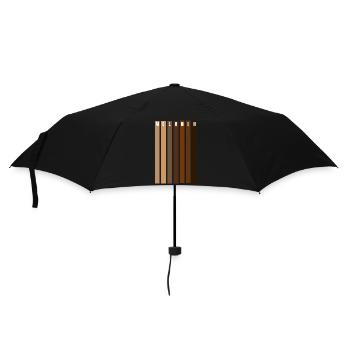 MELANIN - Parapluie standard - noir - Devant