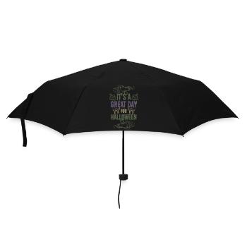 C’est un grand jour pour Halloween - Parapluie standard - noir - Devant