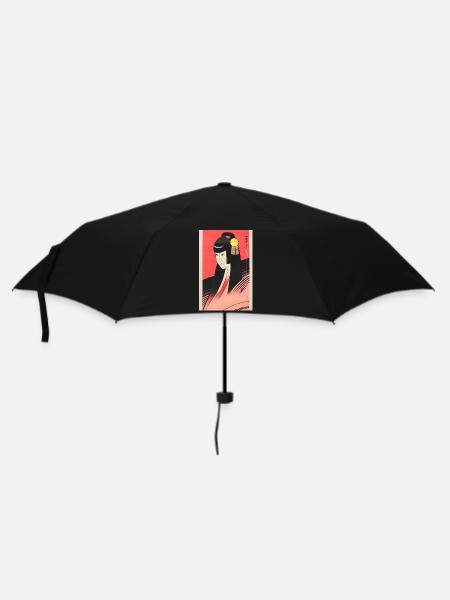 Geisha 10 - Umbrella (small) - black