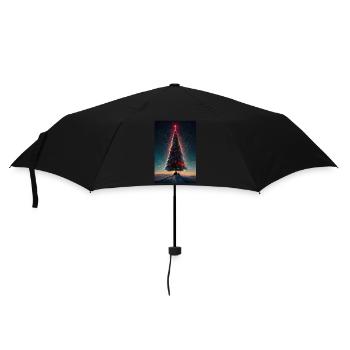 Noël 9 - Parapluie standard - noir - Devant