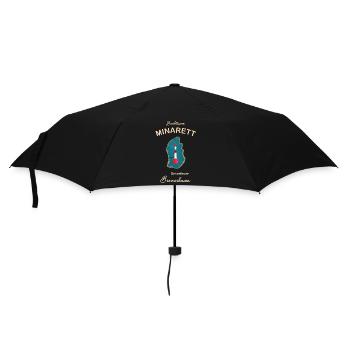 Bremerhaven, lighthouse underfire, minaret, - Umbrella (small) - black - Front