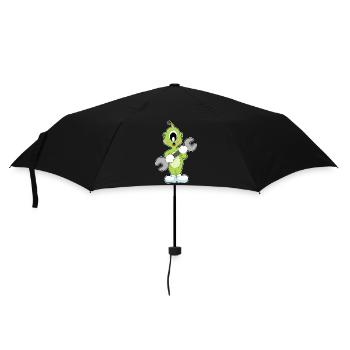 Außerirdischer Mechaniker Schraubenschlüssel  - Regenschirm (klein) - Schwarz - Vorne