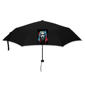JESUS - colorful paint - Parapluie standard - noir - Devant