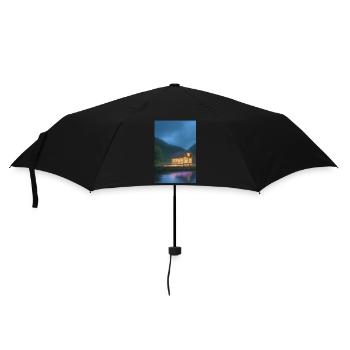 Charming lakeside cabin - Umbrella (small) - black - Front
