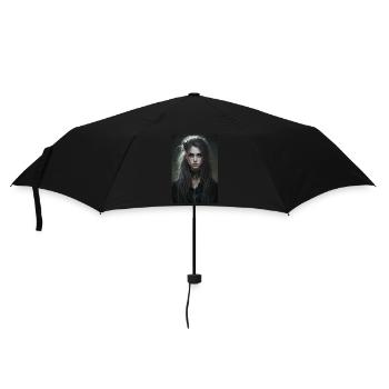 Gothic Mädchen Goth Girl - Umbrella (small) - black - Front