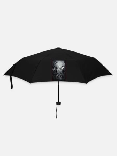 gothic babies Family Portrait - Umbrella (small) - black