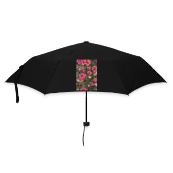 Art floral - Parapluie standard - noir - Devant