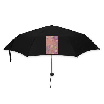 Art floral - Parapluie standard - noir - Devant