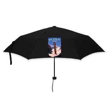 Mont Tremblant Canada Ski - Parapluie standard - noir - Devant