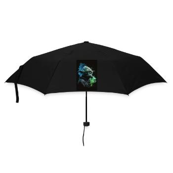 Meister am Marihuana rauchen - Regenschirm (klein) - Schwarz - Vorne