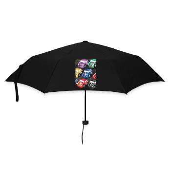 Niedliche ferngesteuerte Rennwagen - Regenschirm (klein) - Schwarz - Vorne