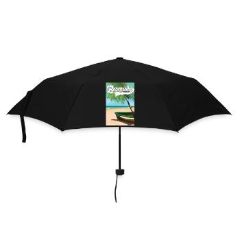 Bermuda Vacation poster - Umbrella (small) - black - Front