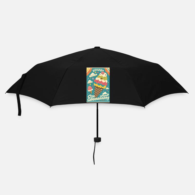 icecream style - Umbrella (small) - black