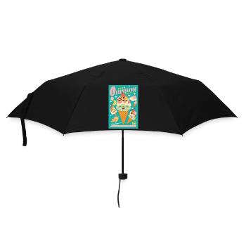 ice cream style - Parapluie standard - noir - Devant