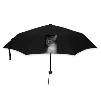 le chat au doux regard - Parapluie standard - noir - Devant