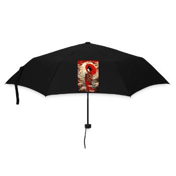 Japanese Geisha Gift - Umbrella (small) - black - Front