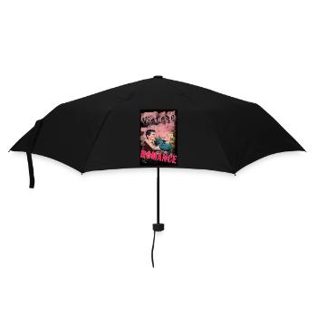VINTAGE ROMANCE 2 von Yume Origins - Regenschirm (klein) - Schwarz - Vorne