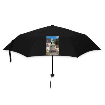 Statue équestre de Frédéric Ier - Parapluie standard - noir - Devant