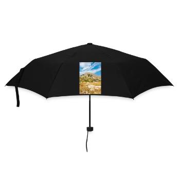 Le mur d’Oštrica (Bedem Grebastica) Croatie - Parapluie standard - noir - Devant