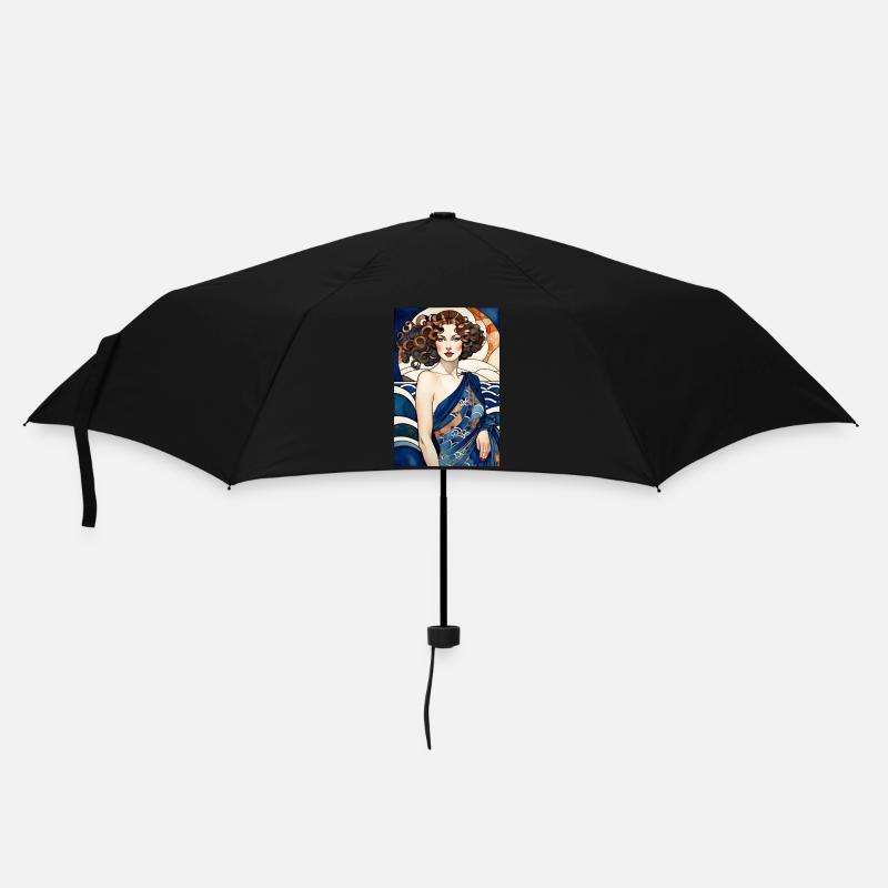 Art Déco 3 - Parapluie standard - noir