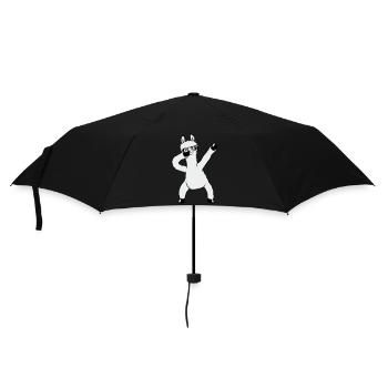 Drôle de Dabbing Dab Dance Llama Cool Lunettes de soleil - Parapluie standard - noir - Devant