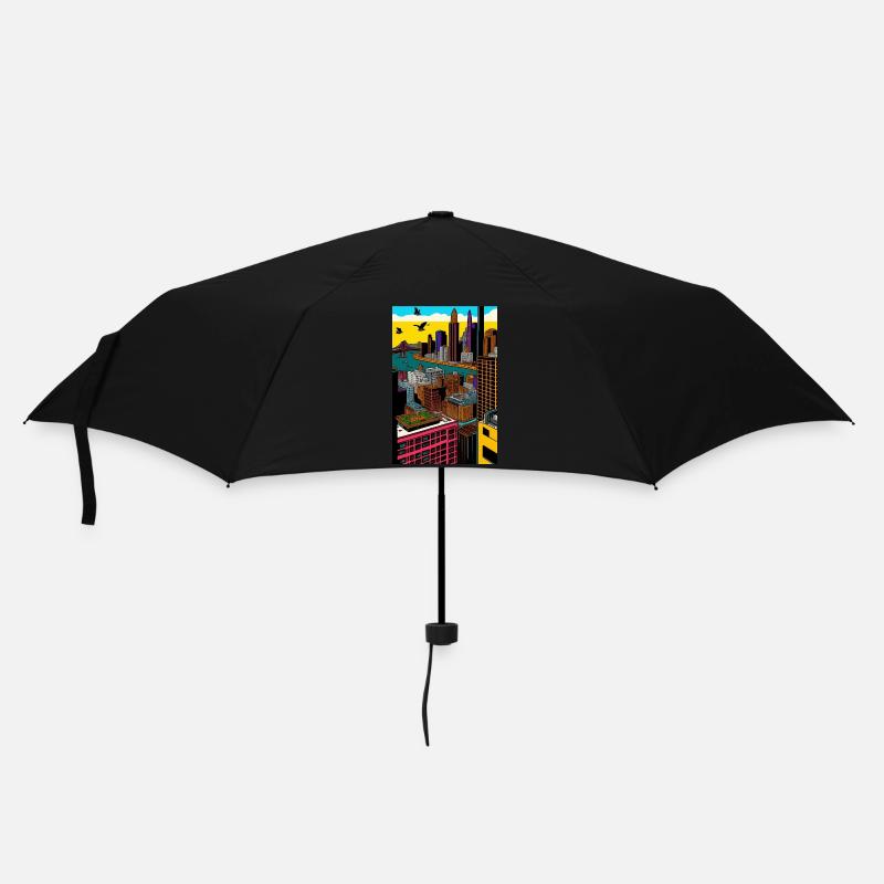 San Francisco - Parapluie standard - noir