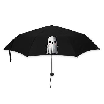 Cute Ghost / Halloween - Umbrella (small) - black - Front
