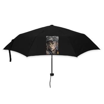 Graffiti Street Art Spray Colors Cool Artist Retro - Umbrella (small) - black - Front