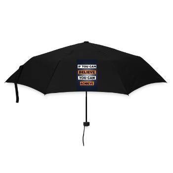 Si vous pouvez croire, vous pouvez réussir à dire - Parapluie standard - noir - Devant