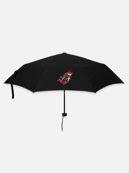 Formula Racing Car | High-Speed Racing artwork - Umbrella (small) - black