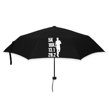 Marathon Running Jogging - Umbrella (small) - black - Front