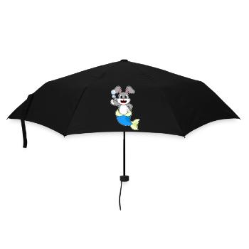 Bunny Mermaid - Umbrella (small) - black - Front